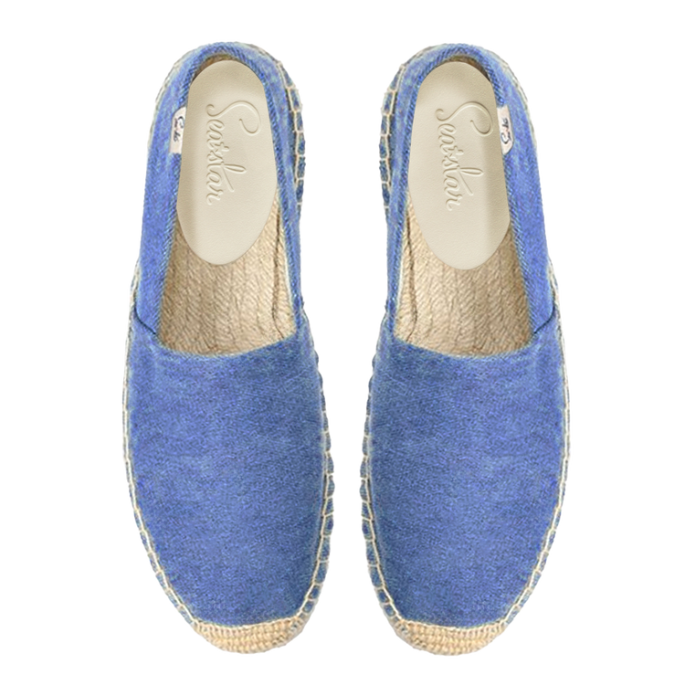 Bayside Classic Espadrille in Denim Blue
