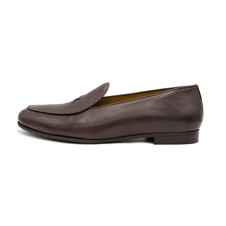 Men’s Brown Leather Milano Loafer