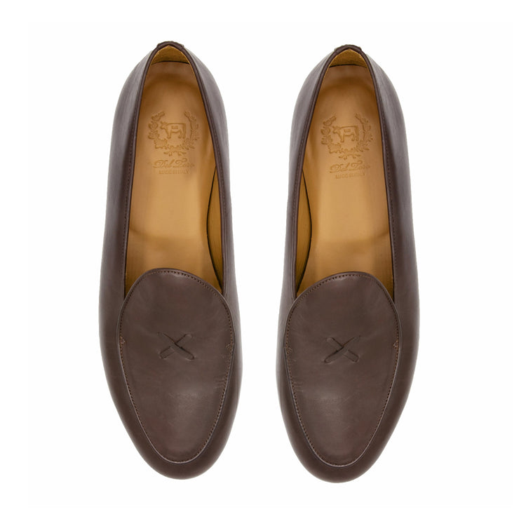 Men’s Brown Leather Milano Loafer