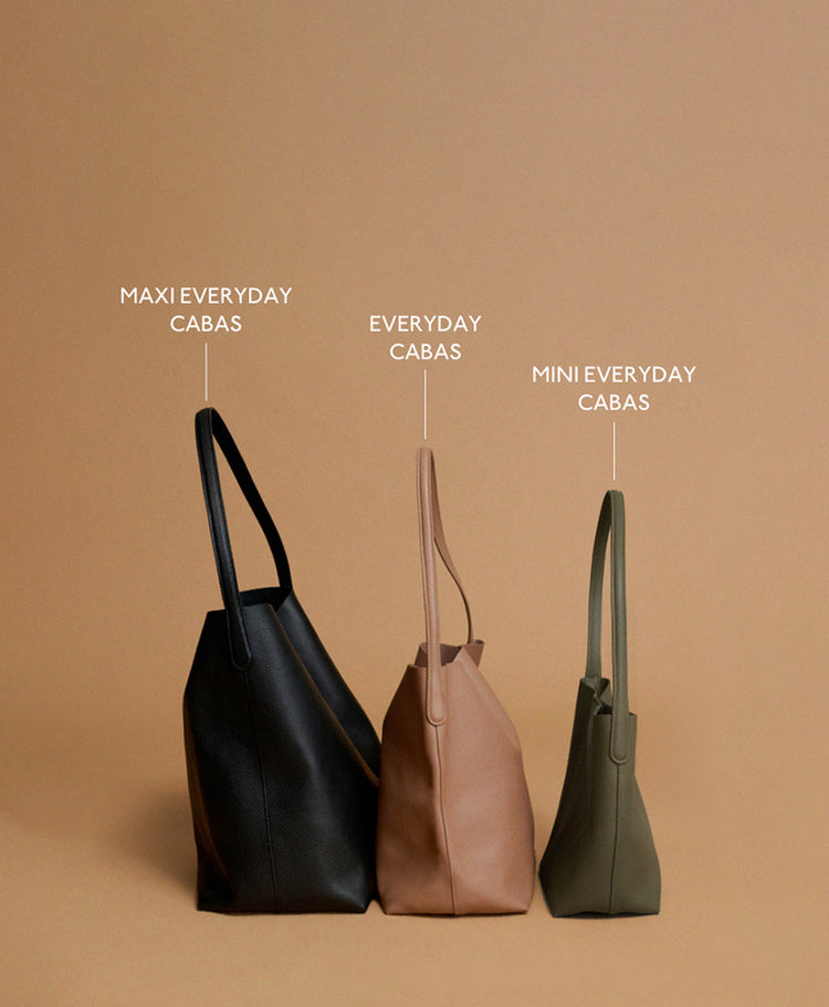 Everyday Cabas - Cuoio Suede