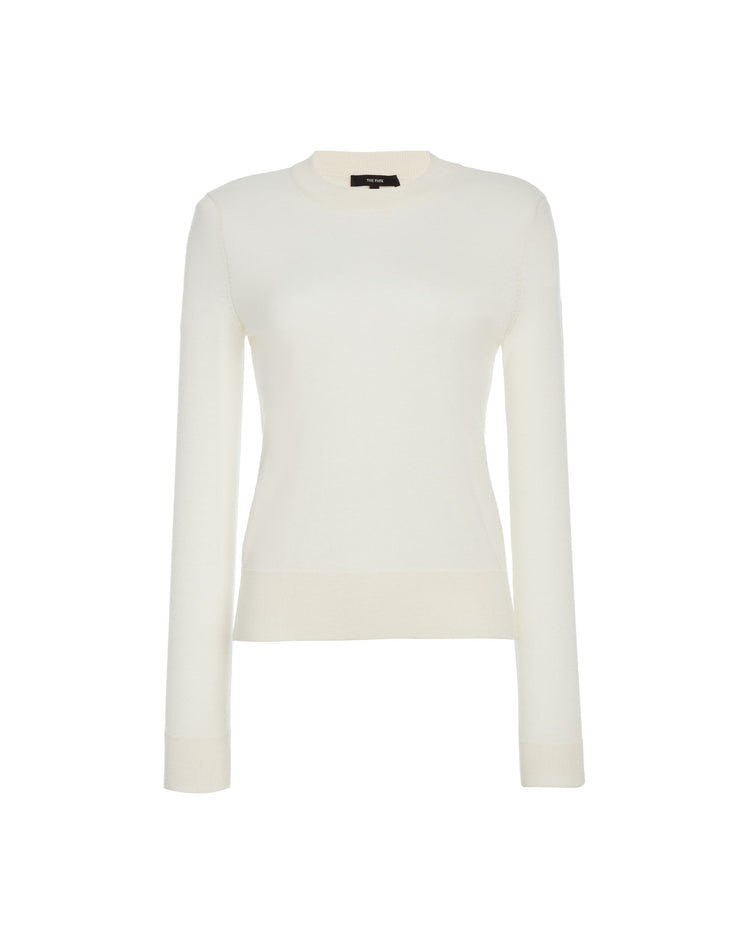 Cara Sweater in Blanc