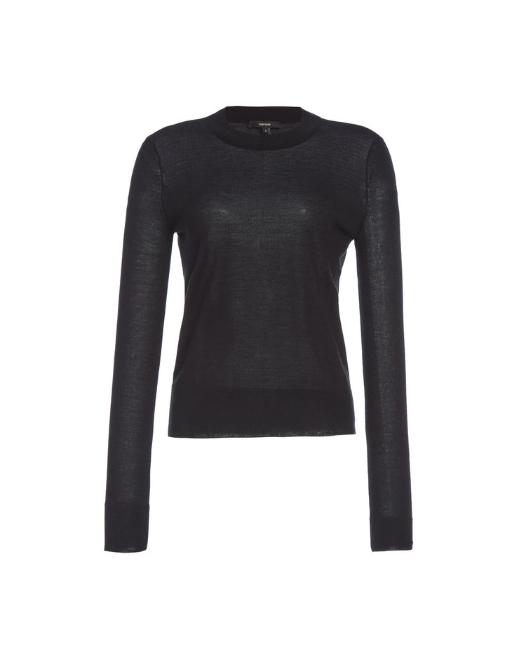 Cara Sweater in Noir