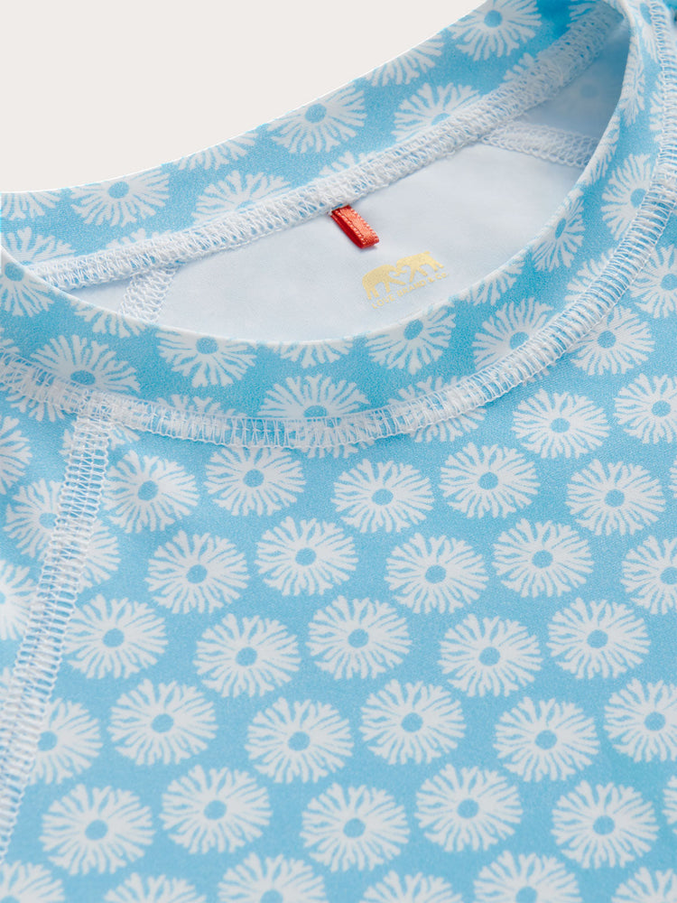 Kids Coral Dandy Harbour Rash Vest