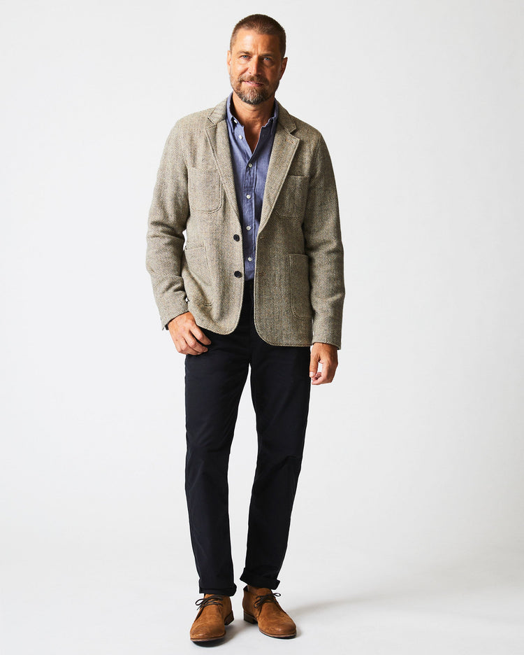 Herringbone Leo Jacket