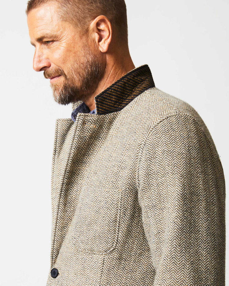 Herringbone Leo Jacket