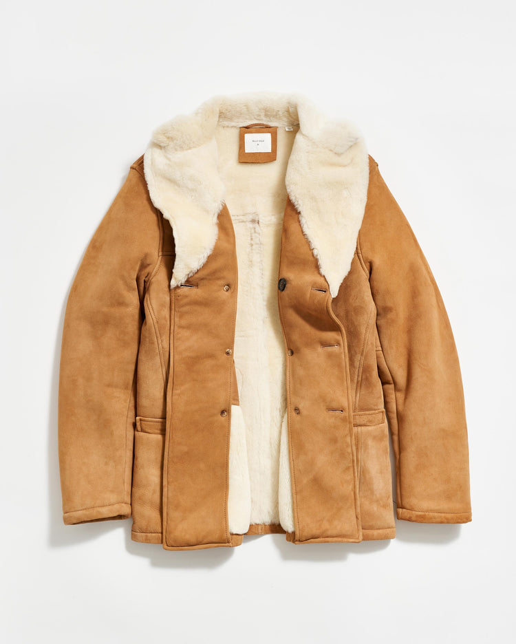 Shearling Bond Peacoat