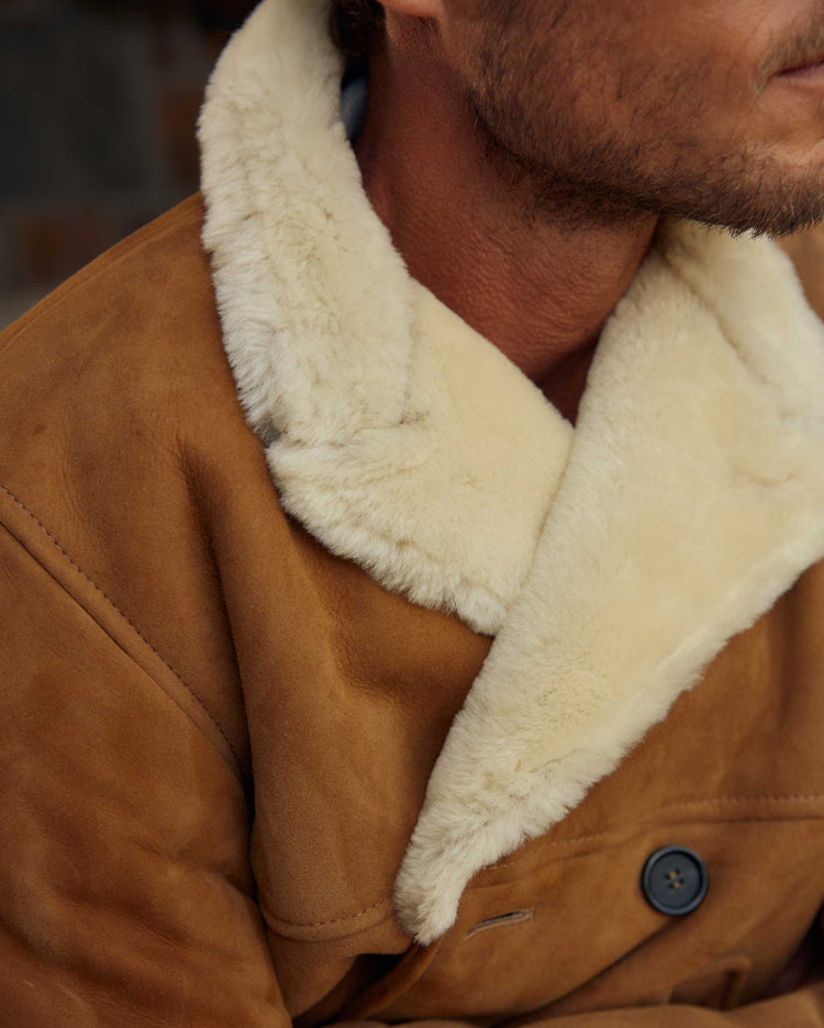 Shearling Bond Peacoat
