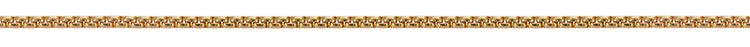 Rounded Box Chain in 24K Gold