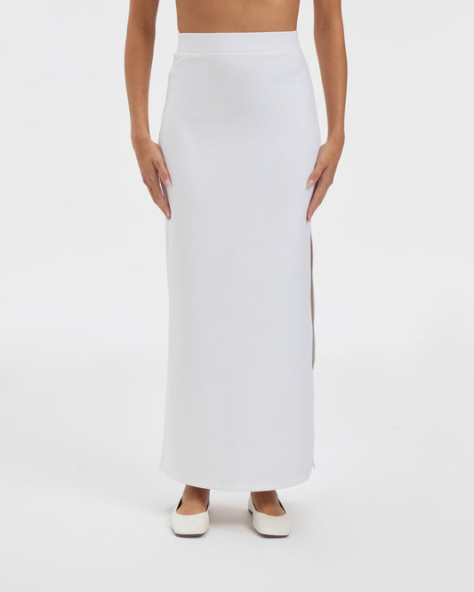 Hailey Skirt in Blanc