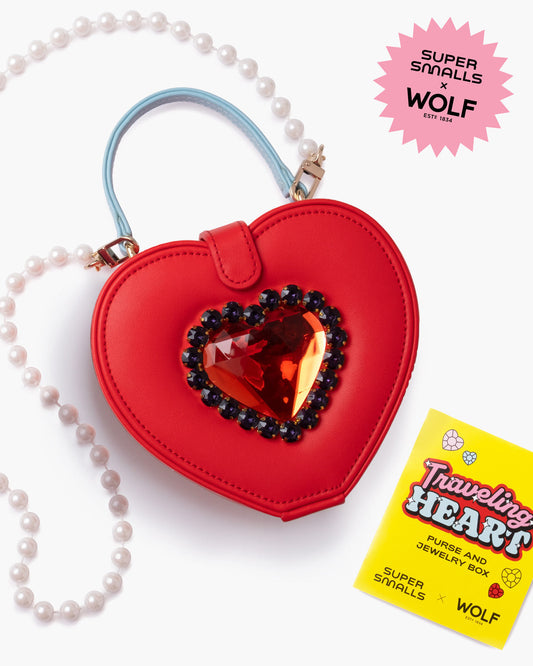 Traveling Heart Purse and Jewelry Box