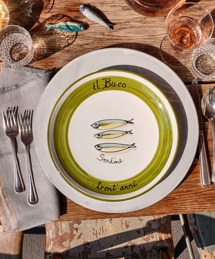 Limited Edition Il Buco Anniversary Plate