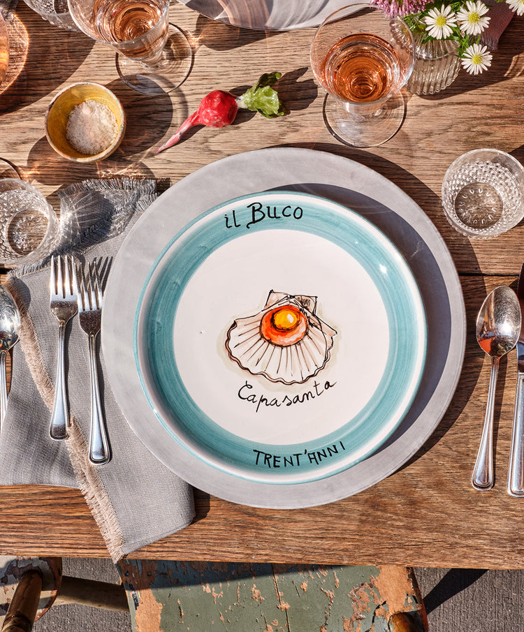 Limited Edition Il Buco Anniversary Plate