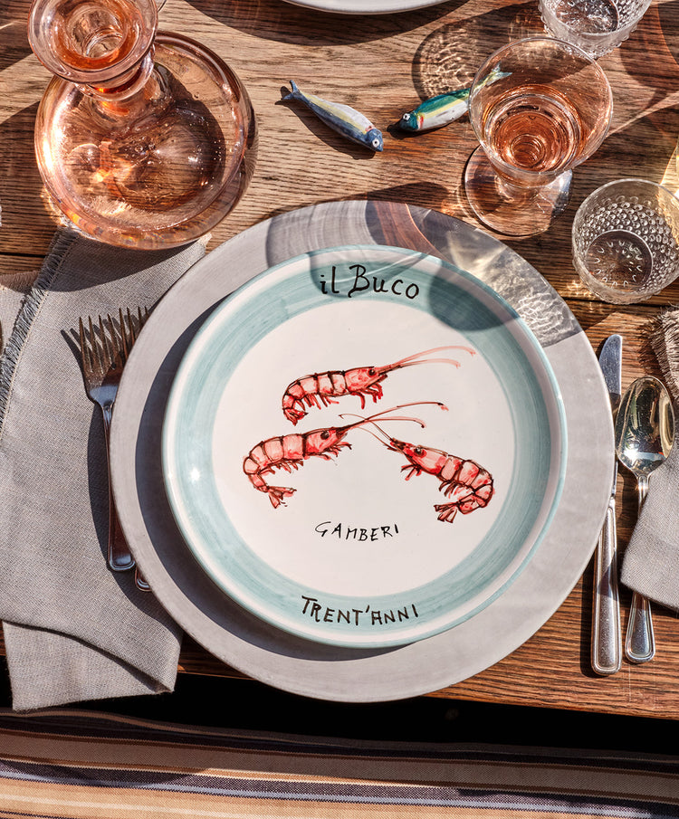 Limited Edition Il Buco Anniversary Plate