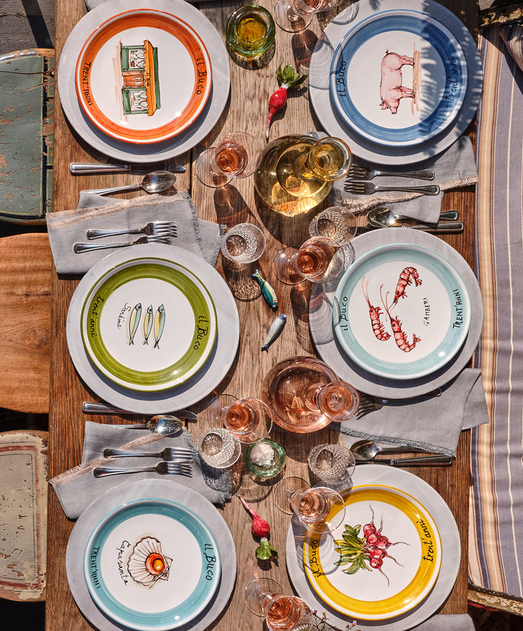 Limited Edition Il Buco Anniversary Plate