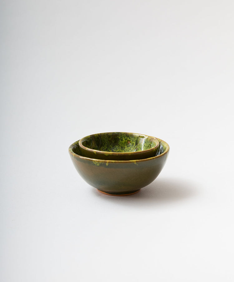 Bosco Terracotta Oil & Salt Dish Set