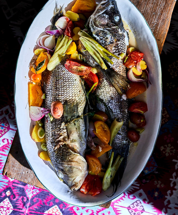 Bevagna Deep Oval Serving Platter