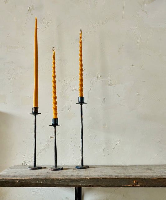Iron Tapered Candleholder