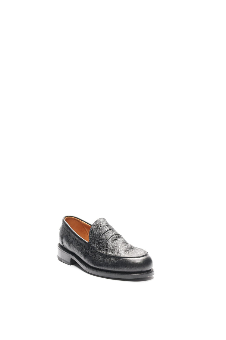 Ludo Penny Loafer in Black