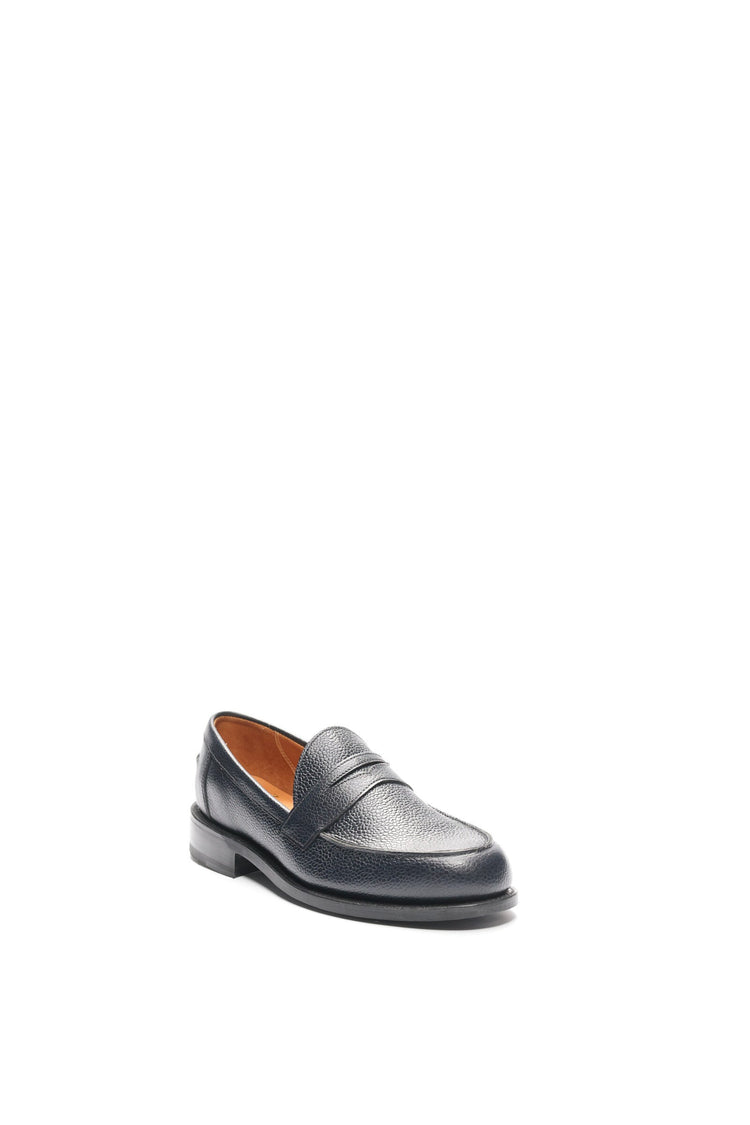 Ludo Penny Loafer in Midnight Navy