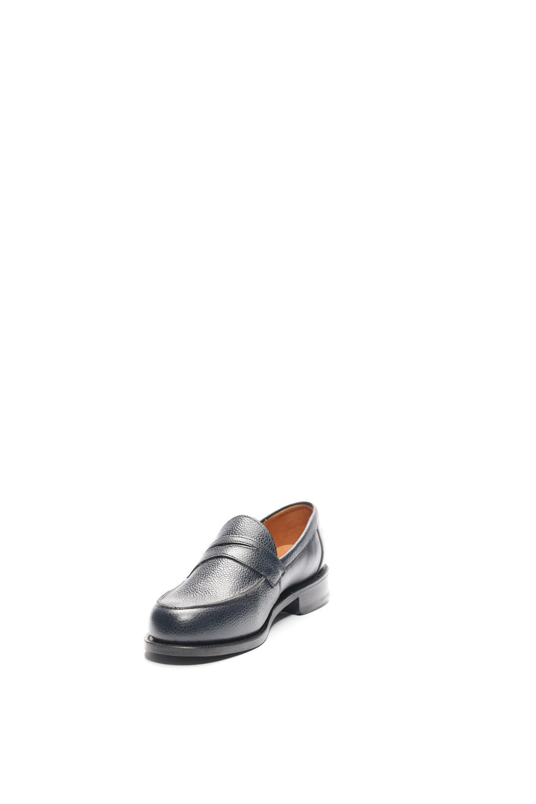 Ludo Penny Loafer in Midnight Navy