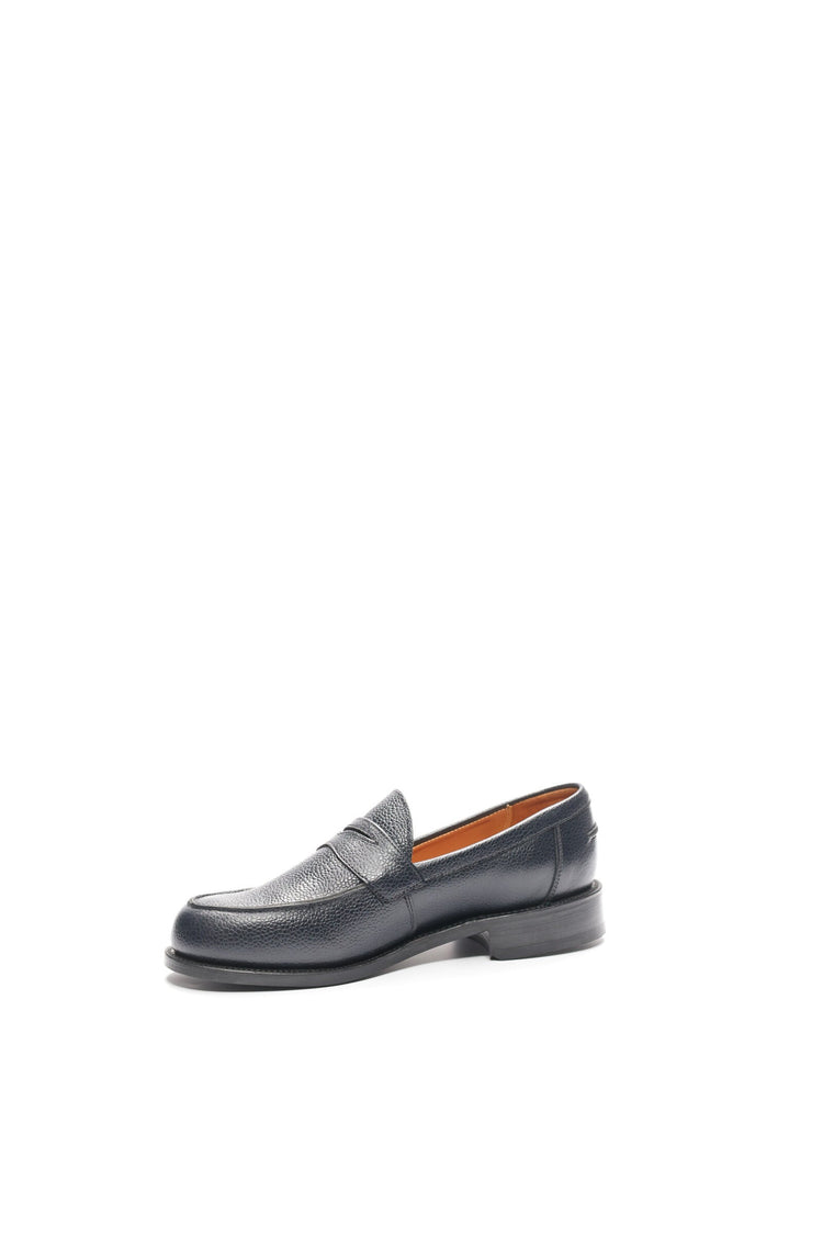 Ludo Penny Loafer in Midnight Navy