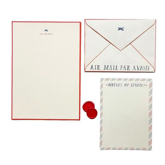 Par Avion Stationery Set