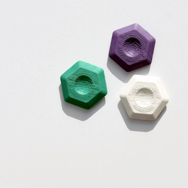 Hexagon Erasers