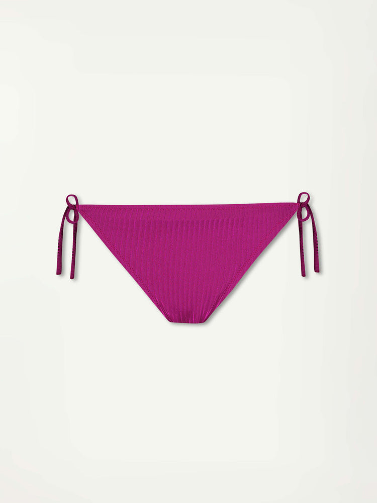 Rekka String Bottom in Beri Magenta