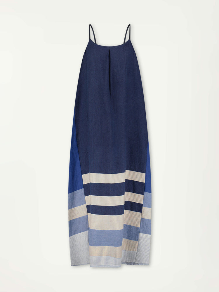 Nia Slip Dress in Betami Azure