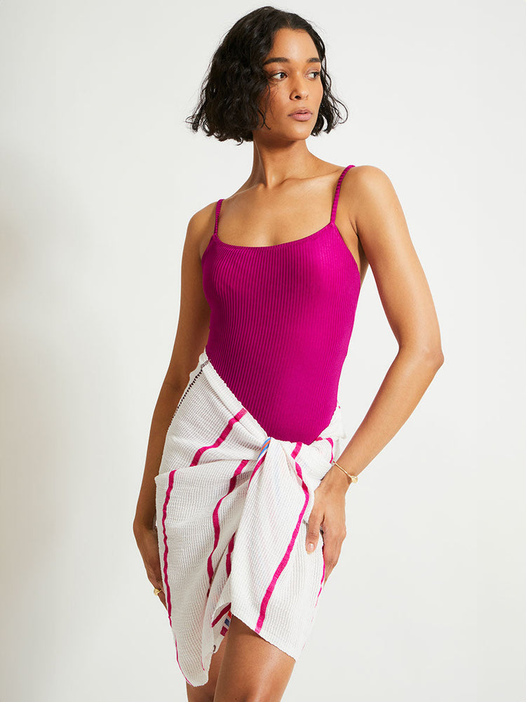 Elene One-Piece in Beri Magenta