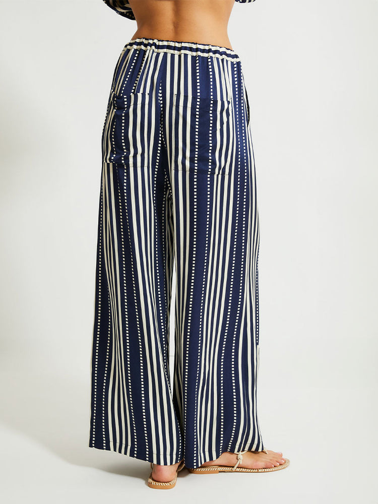 Desta Pants in Eshe Navy