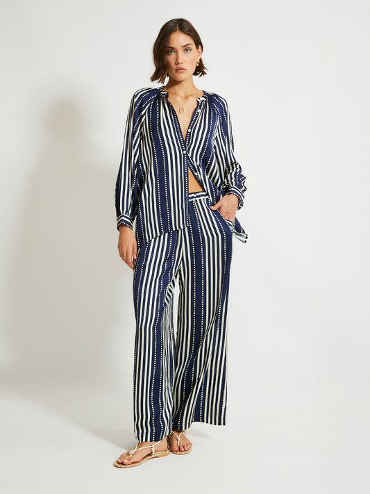 Desta Pants in Eshe Navy