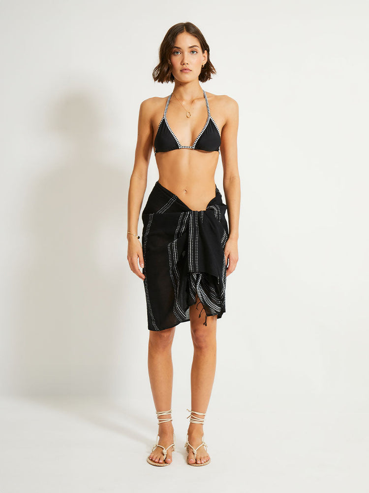 Lema Sarong in Leliti Black