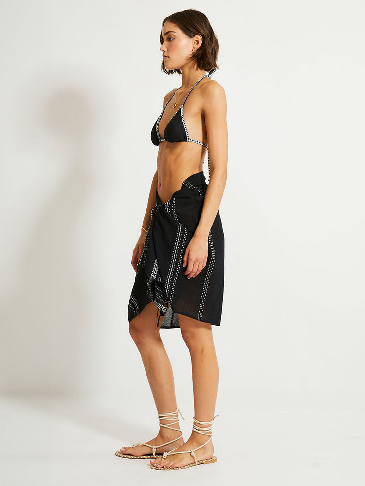 Lema Sarong in Leliti Black