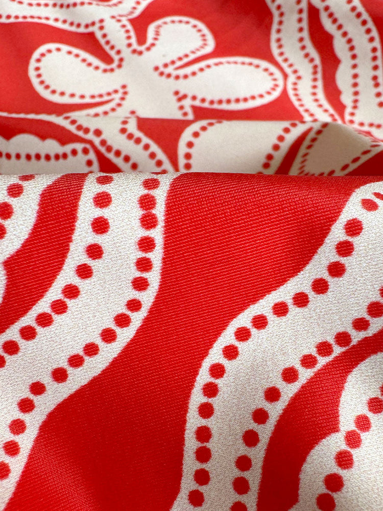 Elene One-Piece in Niku Red
