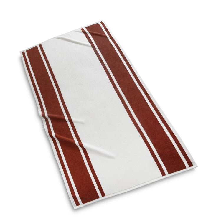 Mari Stripe Reversible Beach Towels