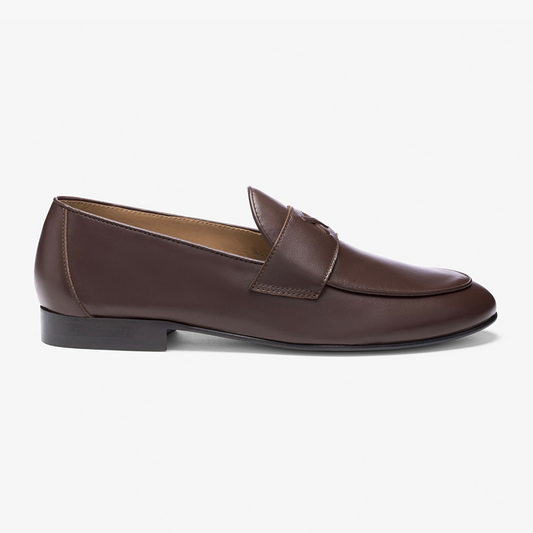 Men’s Brown Smooth Calf Leather Centesimo