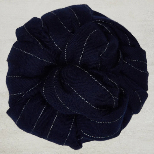 Pinstripe Cashmere Scarf
