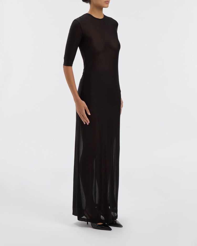 Semi-Sheer Ramya Dress