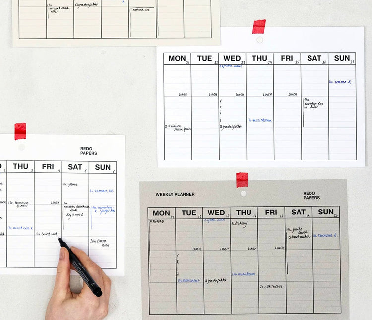 ReDo Weekly Planner Pad