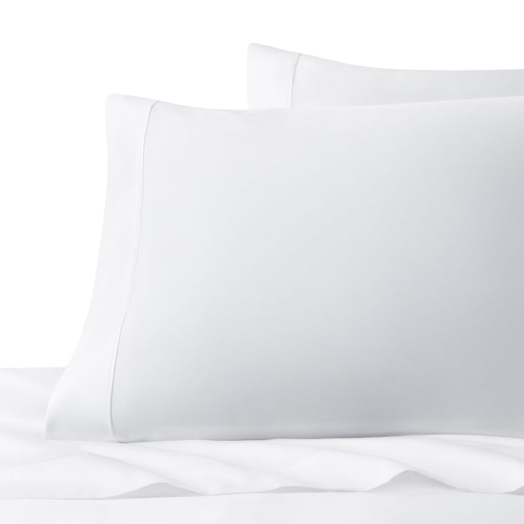 Ricamo Embroidered Sateen Pillowcase, Set of Two