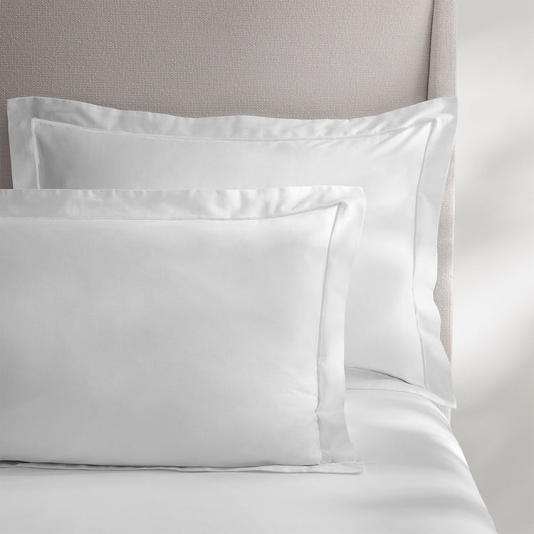 Ricamo Embroidered Sateen Sham, Set of Two