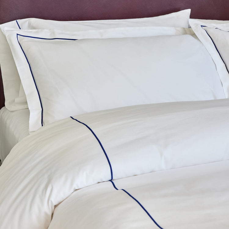 Ricamo Embroidered Sateen Sham, Set of Two