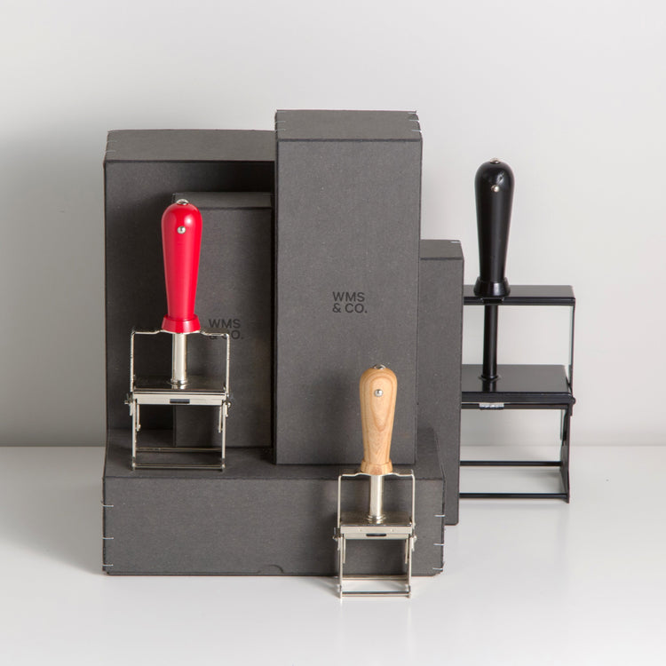 Self-Inking Custom Rubber Stamp: Black+Black
