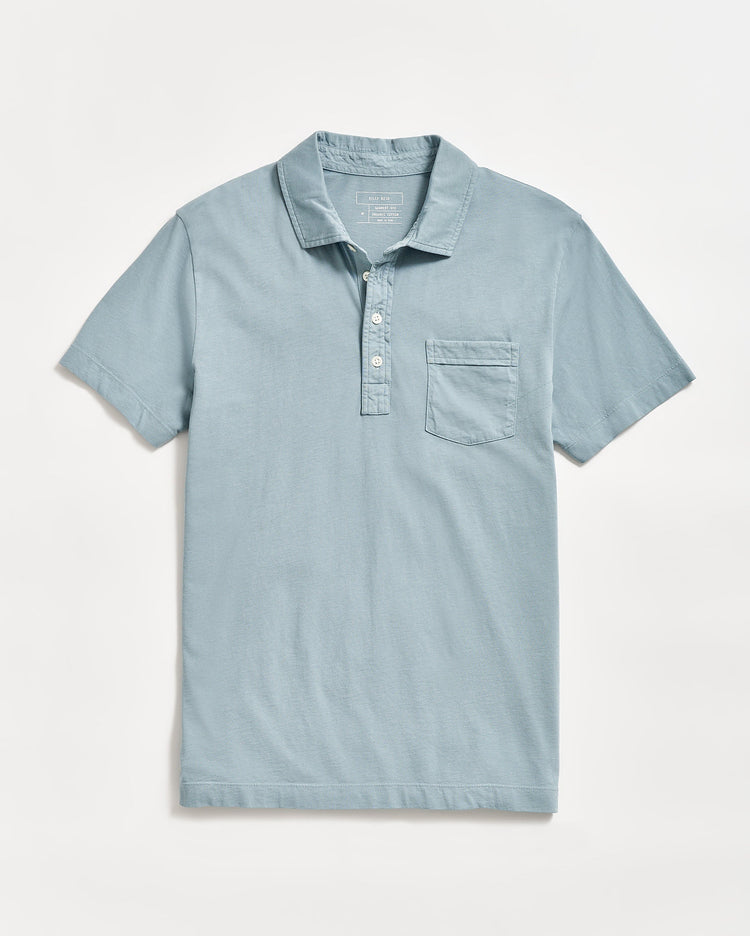 Men’s Pensacola Polo Shirt in Denim Blue