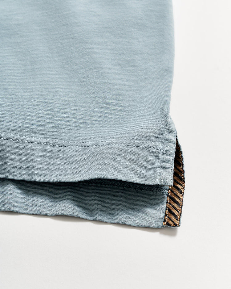 Men’s Pensacola Polo Shirt in Denim Blue