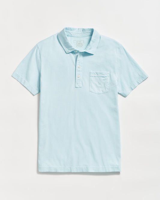 Men’s Pensacola Polo Shirt in Pale Blue