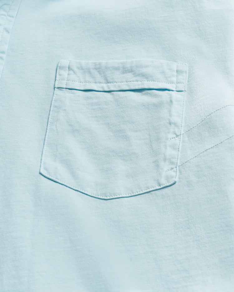 Men’s Pensacola Polo Shirt in Pale Blue