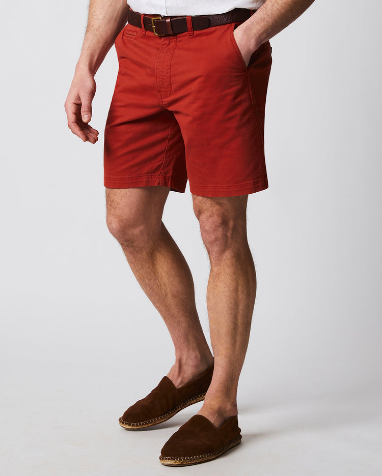 Men’s Chino Short in Russet