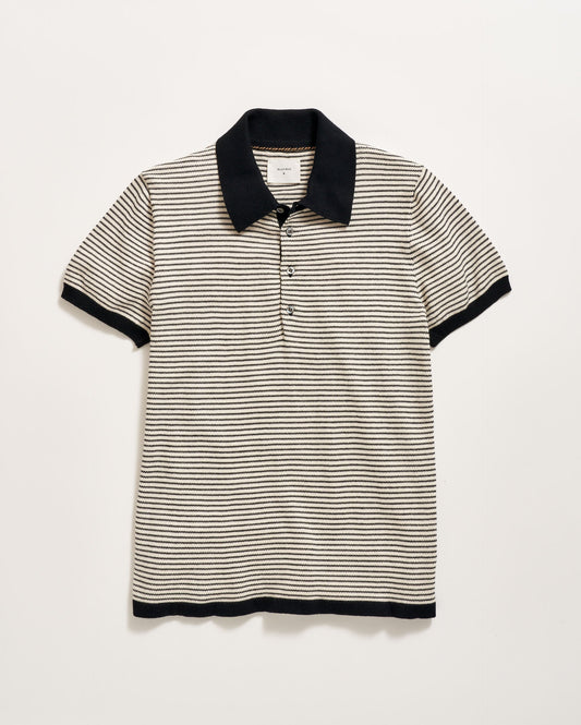 Stripe Sweater Polo